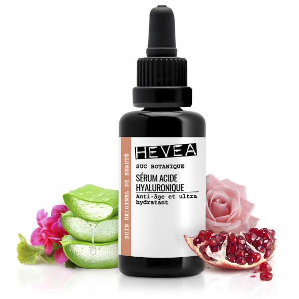 Natural anti-wrinkle cream with hyaluronic acid 