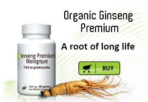 Organic Ginseng Premium