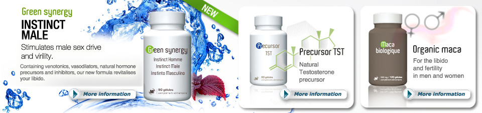 Instinct Male - Precursor TST - Organic Maca powder