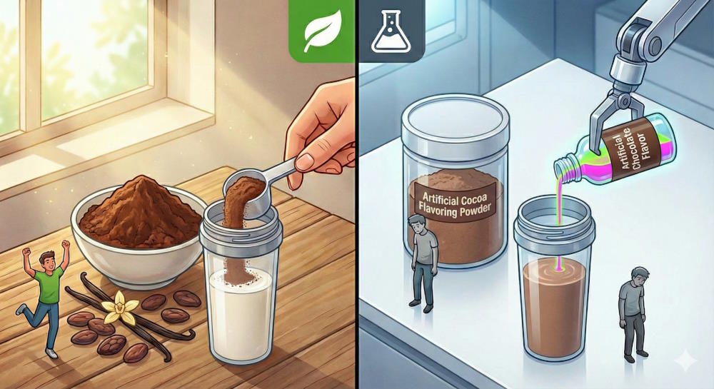 Natural vs. artificial flavors