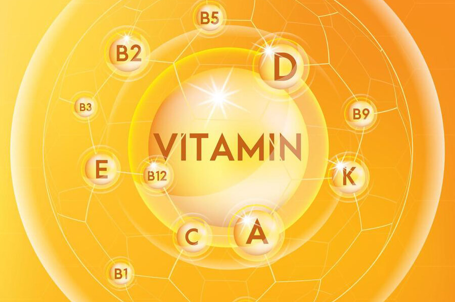 The bioavailability of vitamins in the human body
