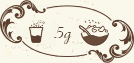 Mix 5 g of maca powder with water, juice, shakes or milk