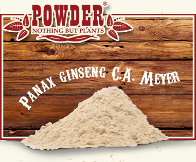 POWDER - ORGANIC WHITE GINSENG POWDER