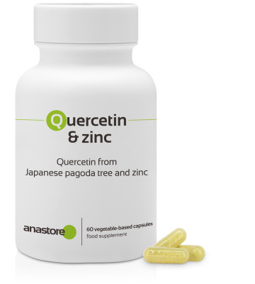 Naturally sourced quercetin from the Japanese pagoda tree