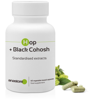 Effectively reduces hot flushes and other discomforts associated with menopause