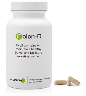 A combination of Lactic bacteria, Psyllium, Grape and Acerola