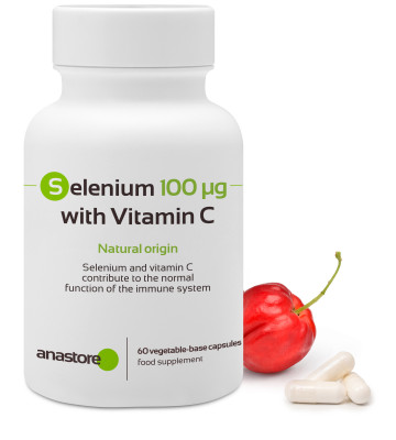 Vitamin C and selenium contribute to the normal function of the immune system